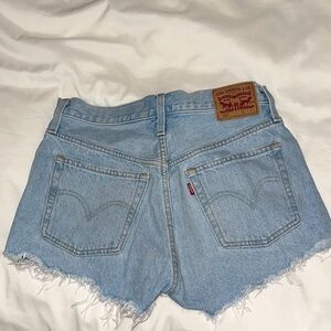Levi's 501 Women's Classic Blue Jean Shorts
